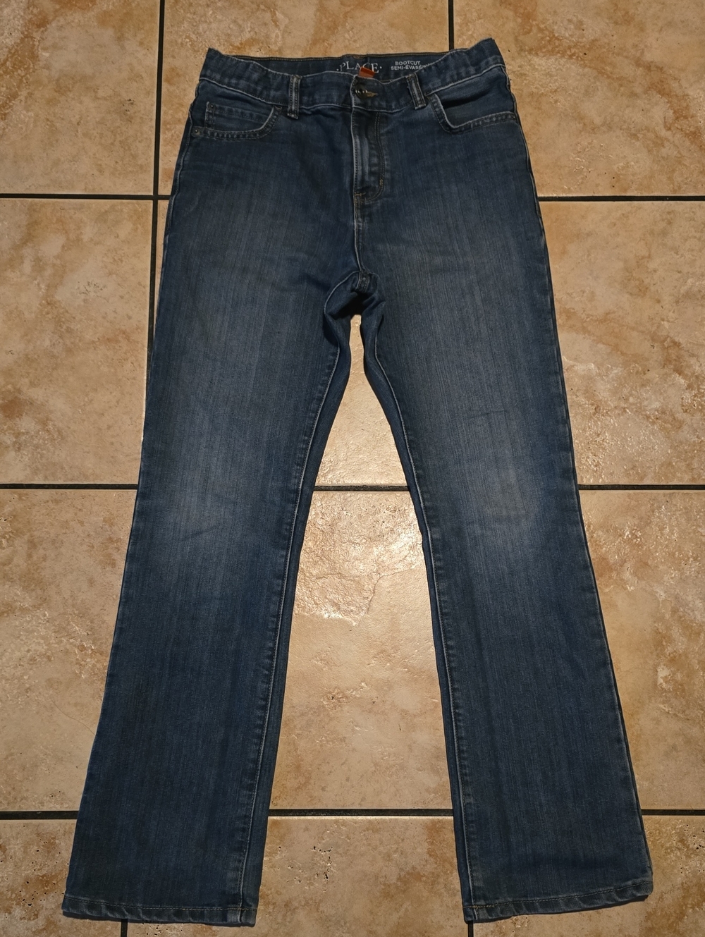 The Children's Place Blue Straight Jeans for Kids
